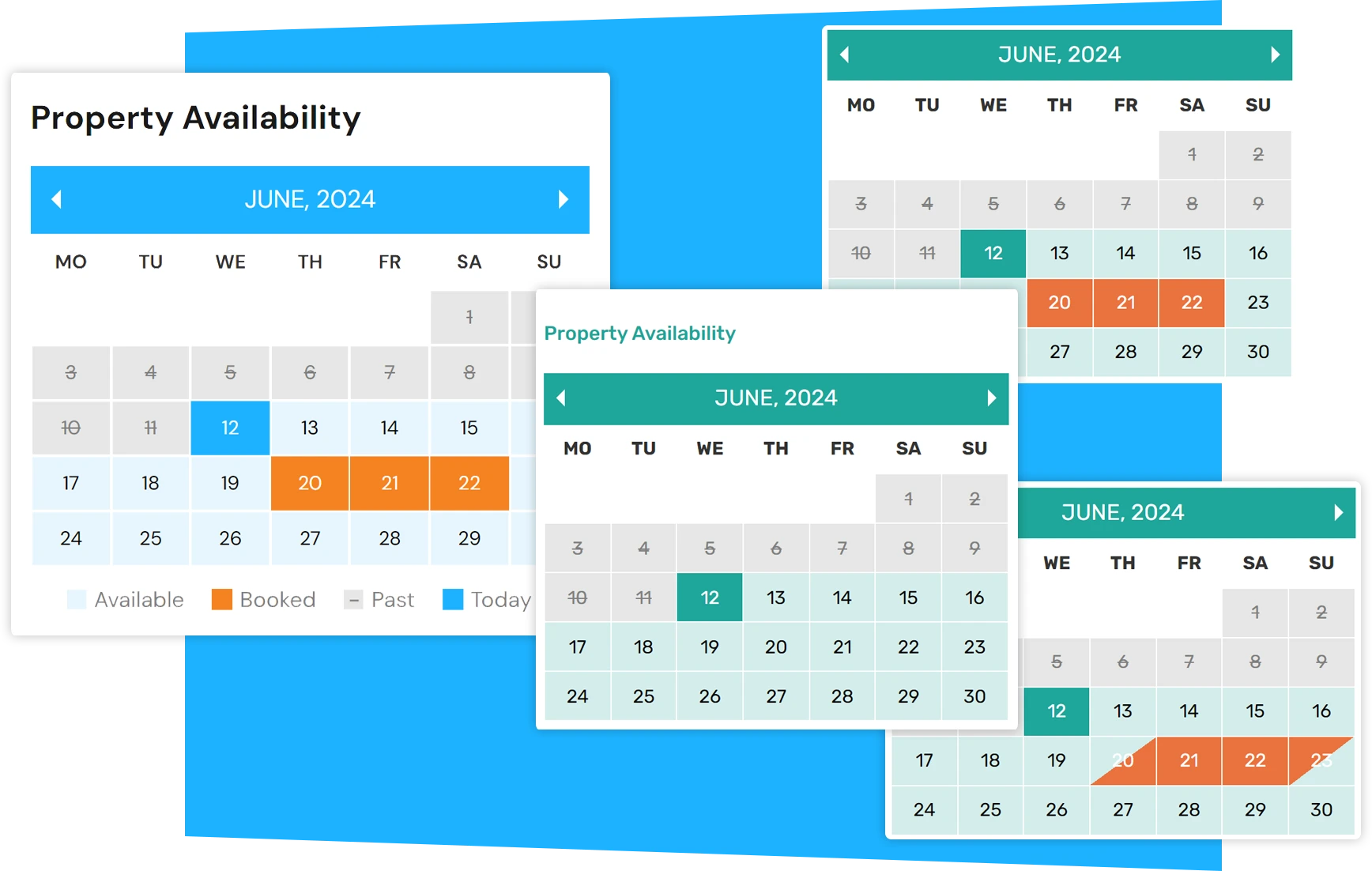 Availability Calendars | AR Webcrafts