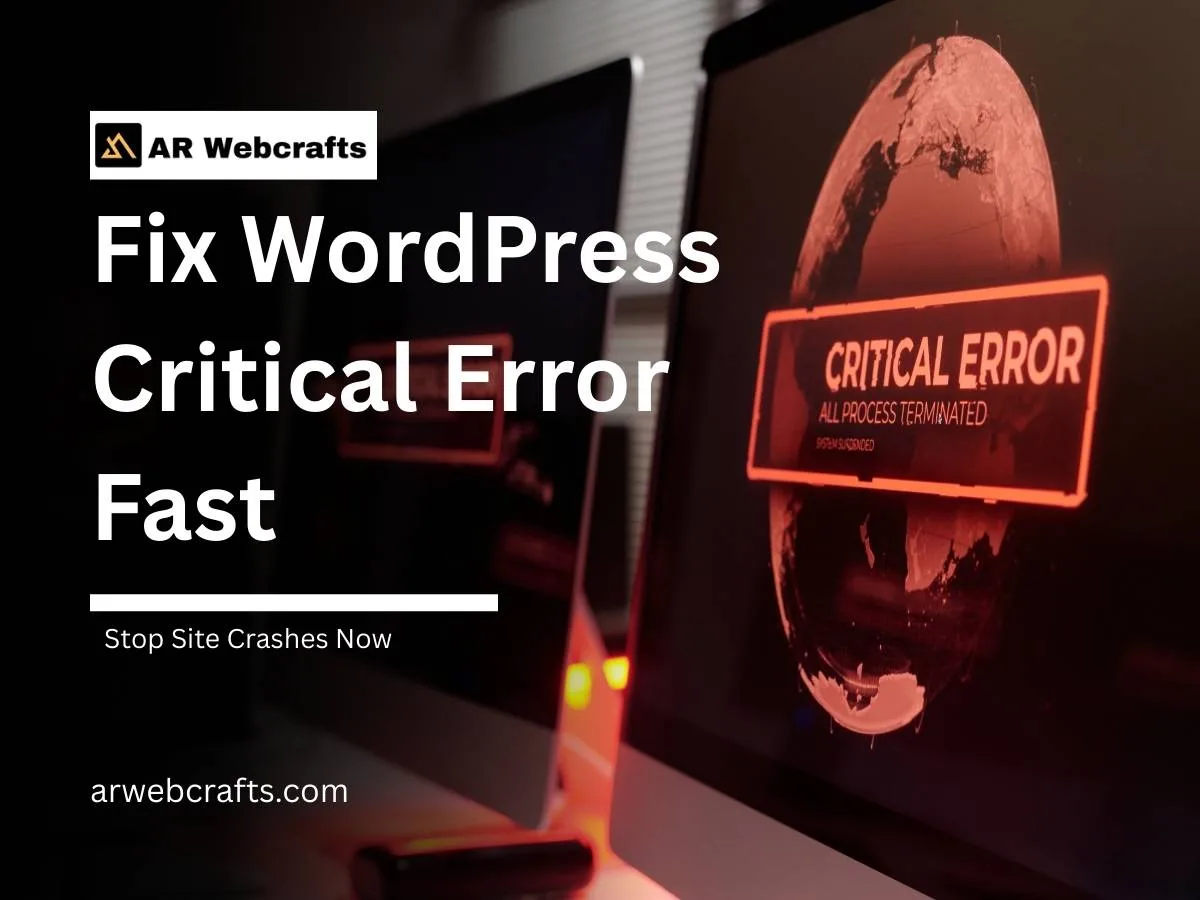 How to Fix the Critical Error on Your WordPress Website: "There Has Been a Critical Error on This Website"