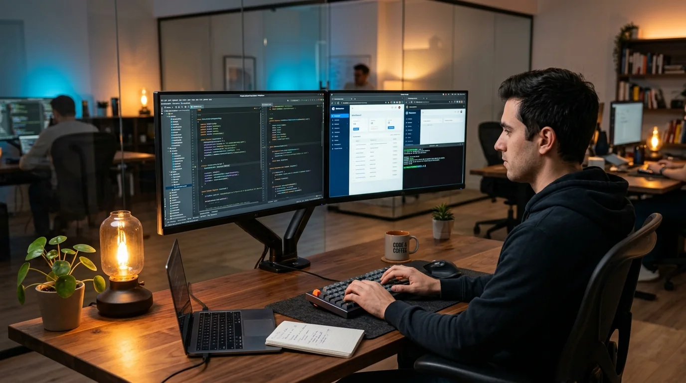 AR Webcrafts Dedicated Senior Full-Stack Engineering Workspace